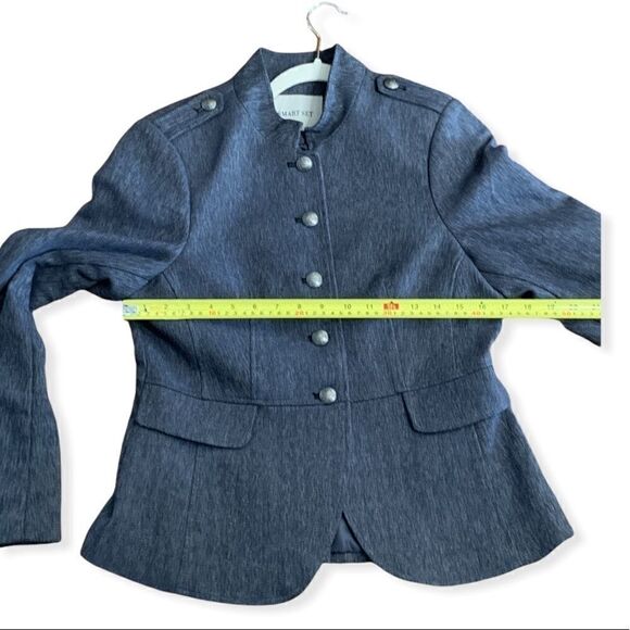 smart Set Military Blazer - Picture 8 of 10